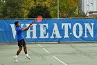 Men's Tennis vs Stonehill  Wheaton College Men's Tennis vs Stonehill College. - Photo by: KEITH NORDSTROM : Wheaton, Tennis